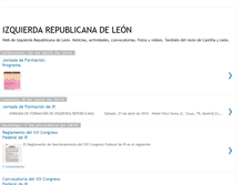 Tablet Screenshot of izquierdarepublicanaleon.blogspot.com