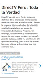 Mobile Screenshot of directvperu.blogspot.com