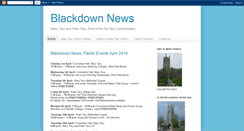 Desktop Screenshot of blackdownnews.blogspot.com