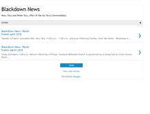 Tablet Screenshot of blackdownnews.blogspot.com