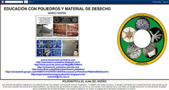 Desktop Screenshot of mariomarin-poliedros.blogspot.com