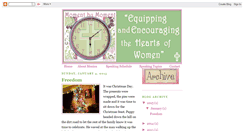 Desktop Screenshot of monicahawkins.blogspot.com