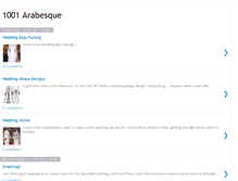 Tablet Screenshot of 1001arabesque.blogspot.com