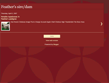 Tablet Screenshot of featherhistory.blogspot.com