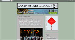 Desktop Screenshot of lampionsenzo.blogspot.com