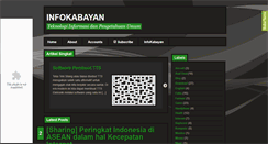 Desktop Screenshot of infokabayan.blogspot.com