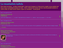 Tablet Screenshot of laencantadoraisabela.blogspot.com