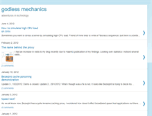 Tablet Screenshot of godlessmechanics.blogspot.com