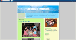 Desktop Screenshot of larnovomundo.blogspot.com