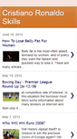 Mobile Screenshot of cristiano-ronaldo-skills.blogspot.com