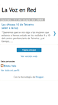 Mobile Screenshot of lavozenred.blogspot.com