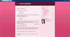 Desktop Screenshot of ecascontabilidad2008.blogspot.com