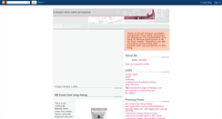 Desktop Screenshot of koreanskincare.blogspot.com