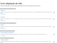 Tablet Screenshot of livreadaptacaodavida.blogspot.com