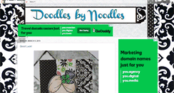 Desktop Screenshot of doodlesbynoodles.blogspot.com