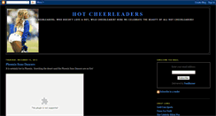 Desktop Screenshot of hot-cheerleaders-cheer.blogspot.com