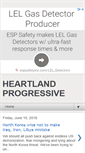 Mobile Screenshot of heartlandprogressive.blogspot.com