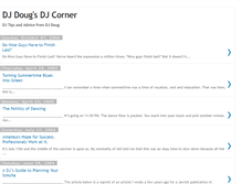 Tablet Screenshot of djdougcorner.blogspot.com