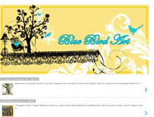 Tablet Screenshot of bluebirdart.blogspot.com