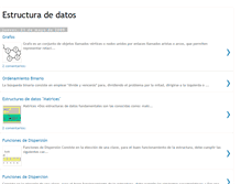 Tablet Screenshot of estructuradedatosdrgjej.blogspot.com