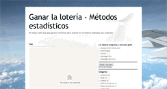 Desktop Screenshot of ganarlaloteria.blogspot.com