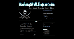 Desktop Screenshot of hackingskull.blogspot.com