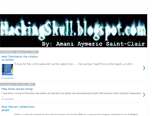 Tablet Screenshot of hackingskull.blogspot.com