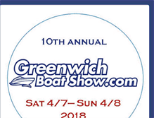 Tablet Screenshot of greenwichboatshow.blogspot.com