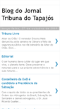 Mobile Screenshot of jornaltribunadotapajos.blogspot.com