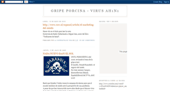 Desktop Screenshot of gripeporcina-virusah1n1.blogspot.com