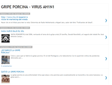 Tablet Screenshot of gripeporcina-virusah1n1.blogspot.com