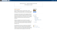 Desktop Screenshot of digital-information-overload.blogspot.com