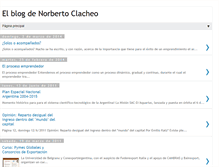 Tablet Screenshot of norbertoclacheo.blogspot.com