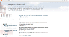 Desktop Screenshot of linguistsoflistowel.blogspot.com