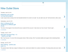 Tablet Screenshot of nikeoutletstore.blogspot.com