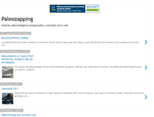 Tablet Screenshot of paleozapping.blogspot.com