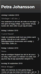 Mobile Screenshot of petrajohansson1.blogspot.com