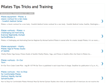 Tablet Screenshot of pilates-workouts.blogspot.com