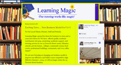 Desktop Screenshot of learningmagicinc.blogspot.com