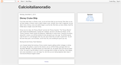 Desktop Screenshot of calcioitalianoradio.blogspot.com