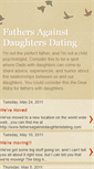 Mobile Screenshot of fathersagainstdaughtersdating.blogspot.com