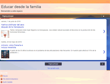 Tablet Screenshot of educardesdelafamilia.blogspot.com