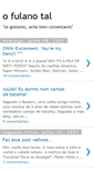 Mobile Screenshot of o-fulano-tal.blogspot.com