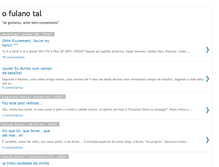 Tablet Screenshot of o-fulano-tal.blogspot.com