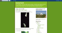 Desktop Screenshot of centralearth.blogspot.com