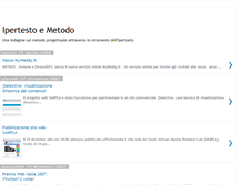 Tablet Screenshot of ipermetodo.blogspot.com