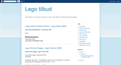 Desktop Screenshot of lego-tilbud.blogspot.com