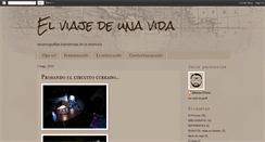 Desktop Screenshot of elviajedeunavida.blogspot.com