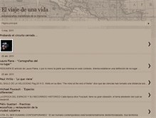 Tablet Screenshot of elviajedeunavida.blogspot.com