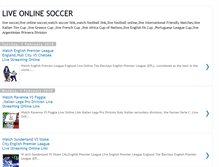 Tablet Screenshot of liveonlinesoccer-khan.blogspot.com